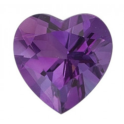 Amethyst heart 1 Ct