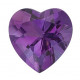 Amethyst heart 1 Ct