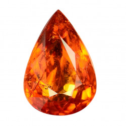 spessartite garnet pear 0.50 Ct