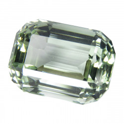 Prasiolite emerald cut 1.35 Ct