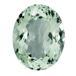 Prasiolite oval 4.35 Ct
