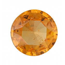 spessartite garnet round 0.40 Ct