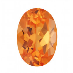 spessartite garnet oval 1 Ct