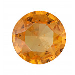 spessartine grenat rond 0.25 Ct