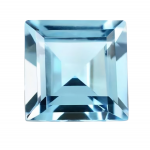 topaze bleu carre 1 Ct
