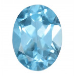 blue topaz oval 3.80 Ct