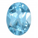 blue topaz oval 1.60 Ct