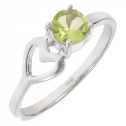 Ring M-65 Sterling Silver Peridot