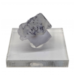 fluorite on fluorite with dendrite inclusion lake george colorado