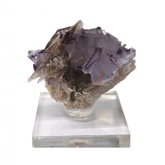 fluorite smokyquartz lake george colorado