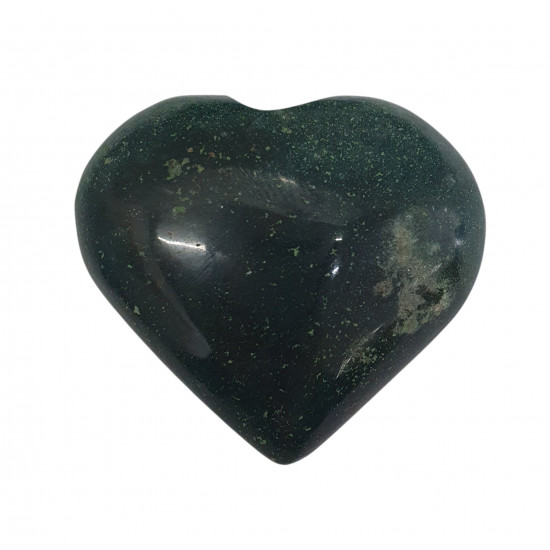 Moss Agate Heart 
