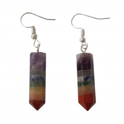 boucles d'oreilles 7 chakras