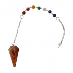 pendulum carnelian 7 chakras 