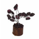 mini arbre Grenat 6.5cm