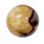 yellow septarian sphere