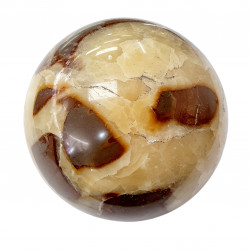 yellow septarian sphere