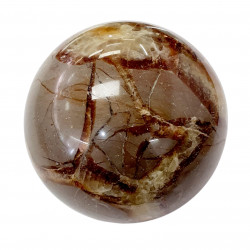 yellow septarian sphere