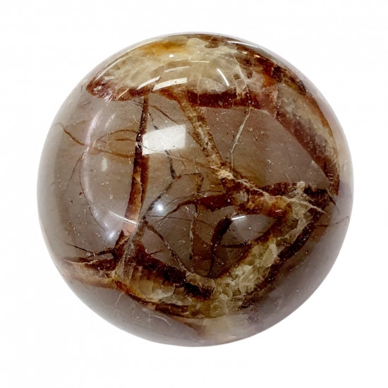 yellow septarian sphere