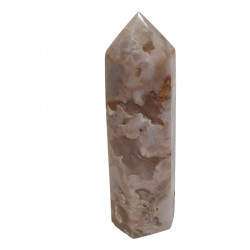 obélisque agate fleur