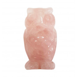 Owl rose quartz