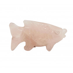 fish rose quartz