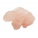 Rabbit rose quartz