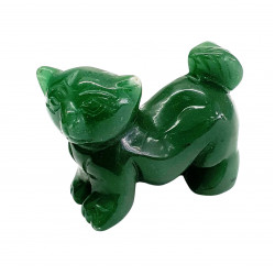dog green aventurine