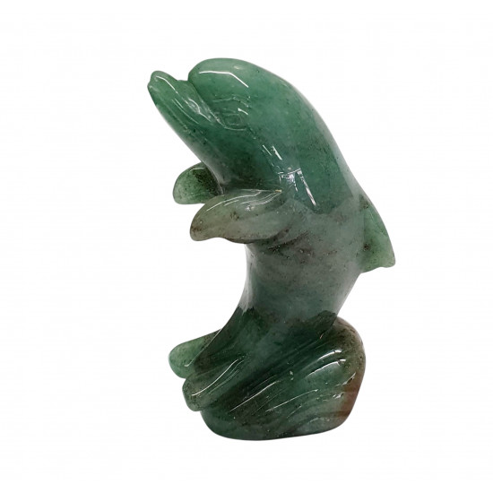 dolphin green aventurine
