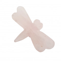 dragonfly rose quartz