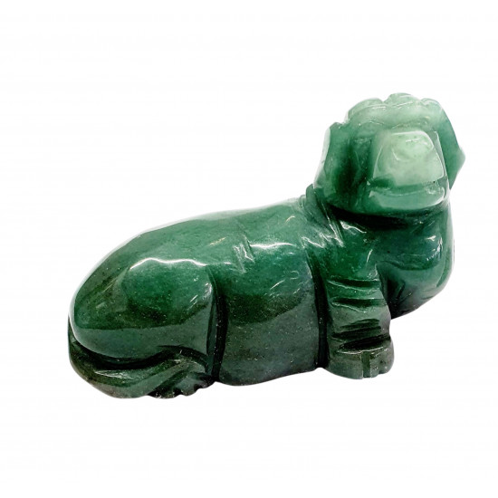 chien aventurine verte