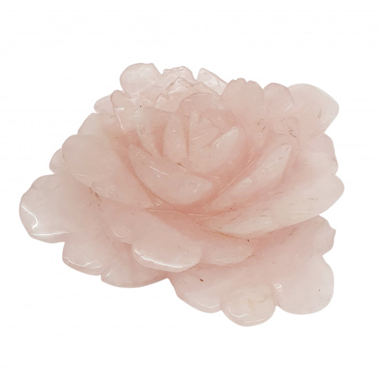 Flower Rose quartz