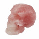 Skull rose quartz