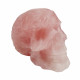 Skull rose quartz