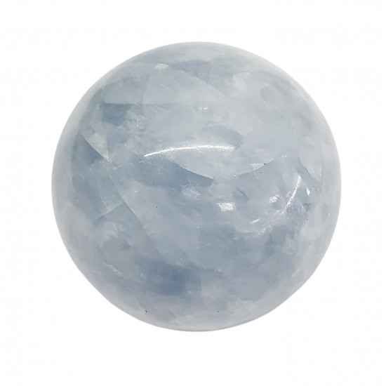 Blue calcite Sphere