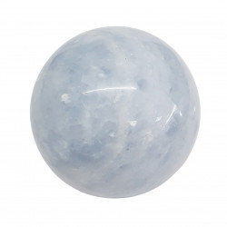 Blue calcite Sphere