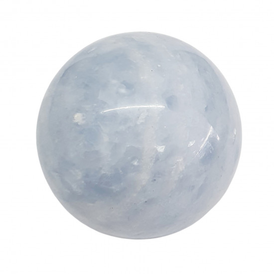 Blue calcite Sphere