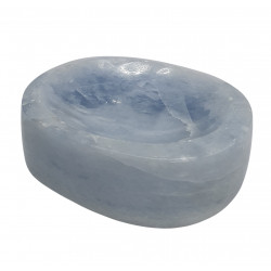 cendrier calcite bleu
