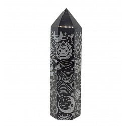 obelisk silver obsidian