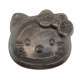 Hello Kitty obsidienne argente