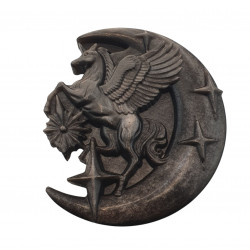 Unicorn silver obsidian