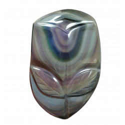 flower rainbow obsidian