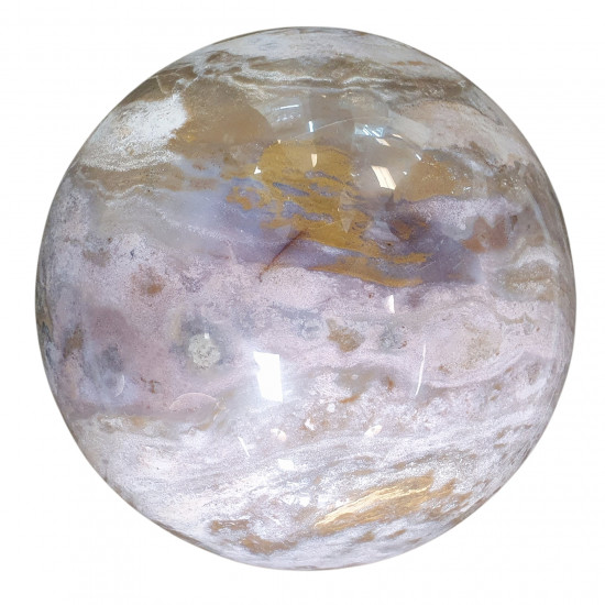 Ocean Jasper pink Sphere giant