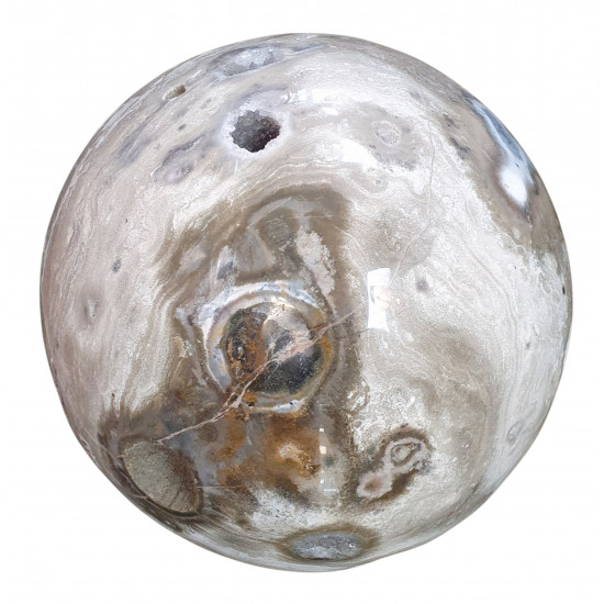 Ocean Jasper geode Sphere giant