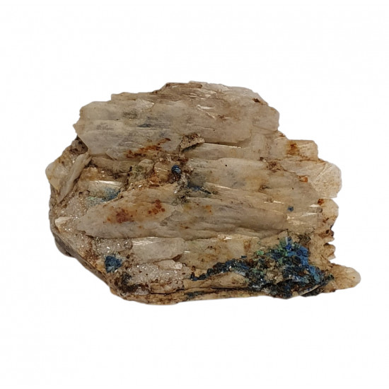 barite - azurite - malachite - tetraedrite