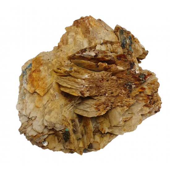 barite - azurite - malachite - tetraedrite