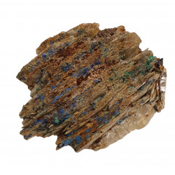 barite - azurite - malachite