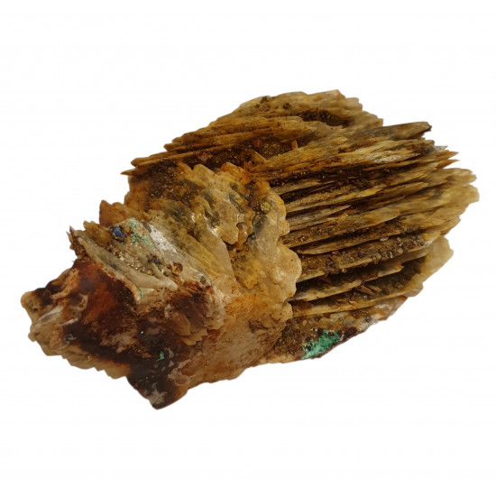 barite - azurite - malachite - tetraedrite