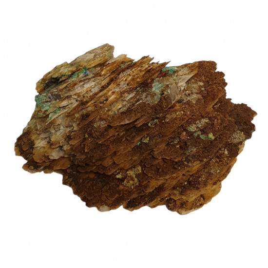 barite - azurite - malachite - tetraedrite