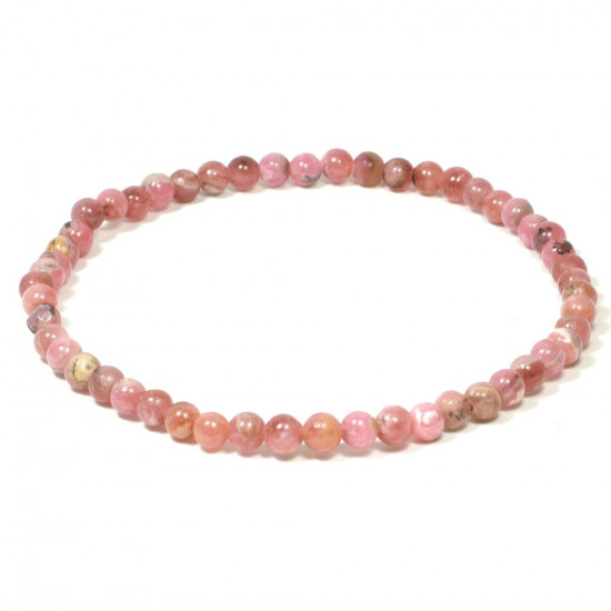 Rhodochrosite Bracelet 4mm