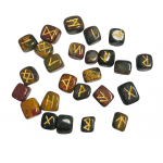 Runes Tumbled Stone bloodstone